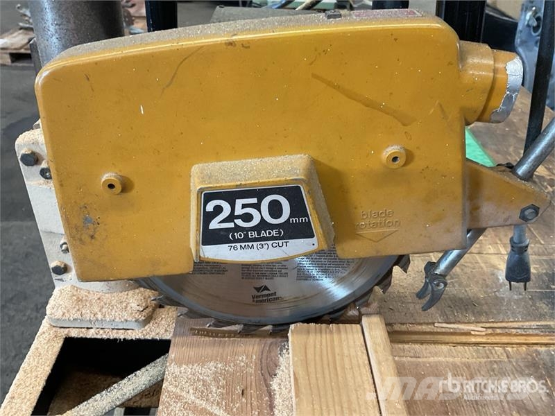 DeWalt 7770 Lectrostop Radial Arm Table Saw Ďalšie komponenty