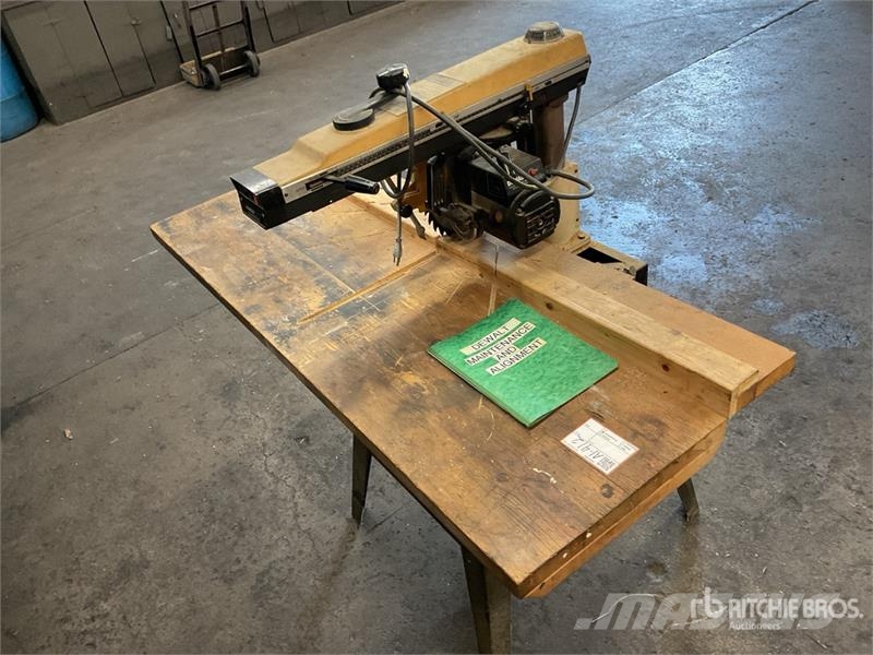 DeWalt 7770 Lectrostop Radial Arm Table Saw Ďalšie komponenty