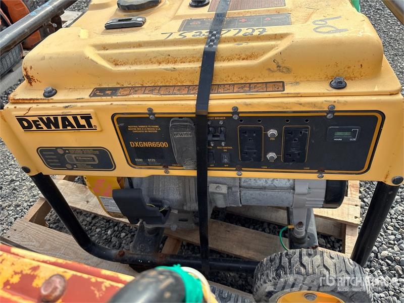 DeWalt of (4) Dewalt DXGNR6500 6500 kW Portable Generator Other Generators