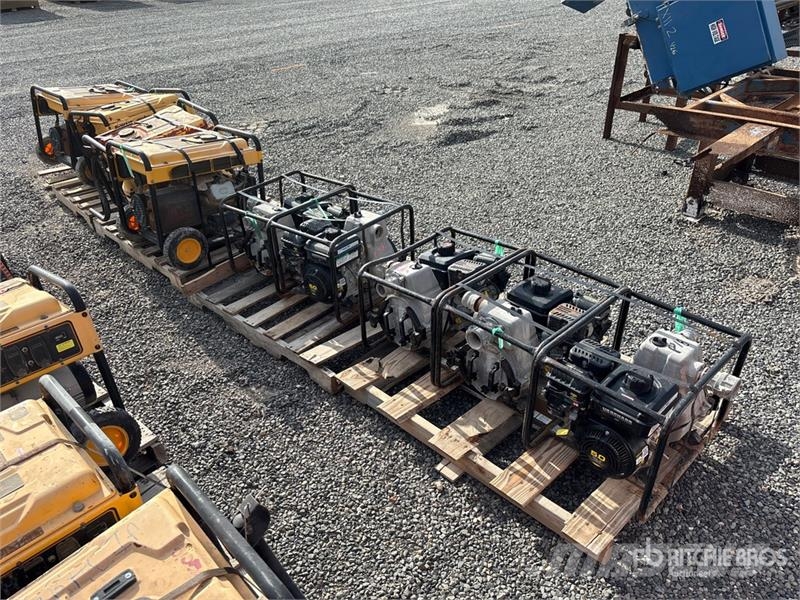 DeWalt of (4) Dewalt DXGNR6500 6500 kW Portable Generator Other Generators