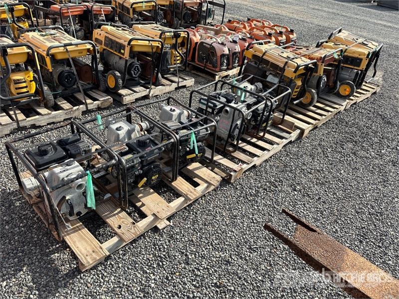 DeWalt of (4) Dewalt DXGNR6500 6500 kW Portable Generator Other Generators