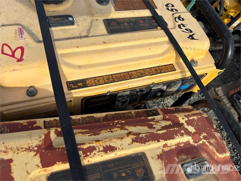 DeWalt of (4) Dewalt DXGNR6500 6500 kW Portable Generator Other Generators
