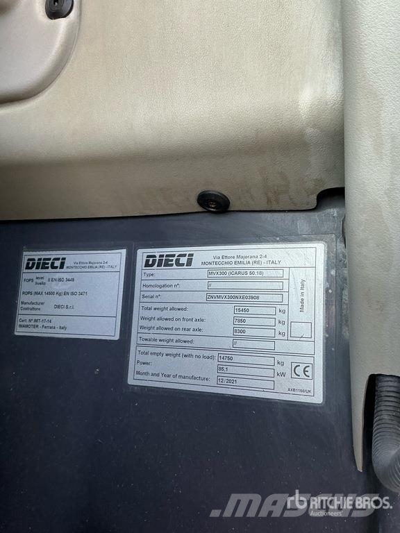Dieci Icarus 50.18 Telehandler Телескопични товарачи