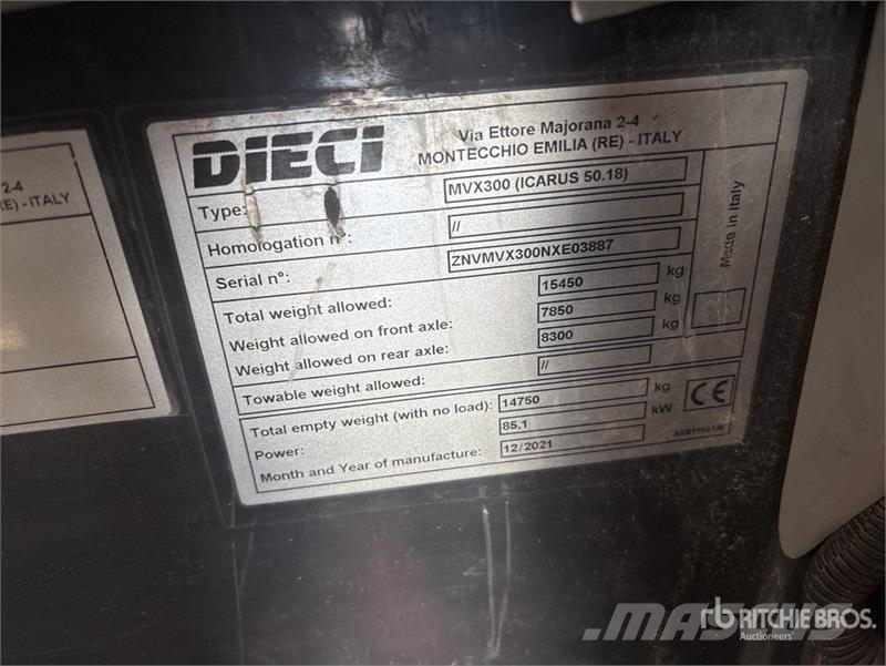 Dieci Icarus 50.18 Telehandler Телескопични товарачи