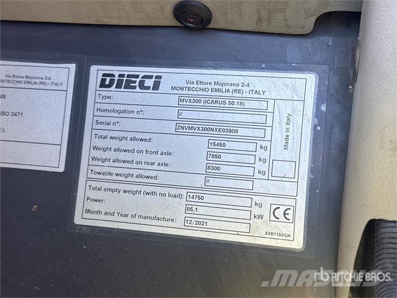 Dieci Icarus 50.18 Telehandler Телескопични товарачи