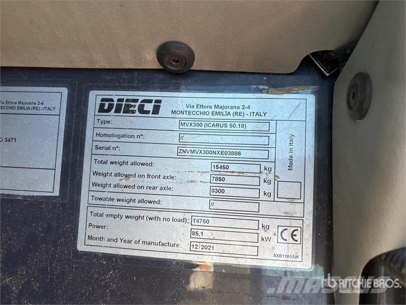 Dieci Icarus 50.18 Telehandler Телескопични товарачи