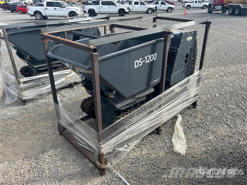 DigSwift DS-1200 Stand-On Mini Crawler Dumper (Unu عربات نقل قلابة للمواقع