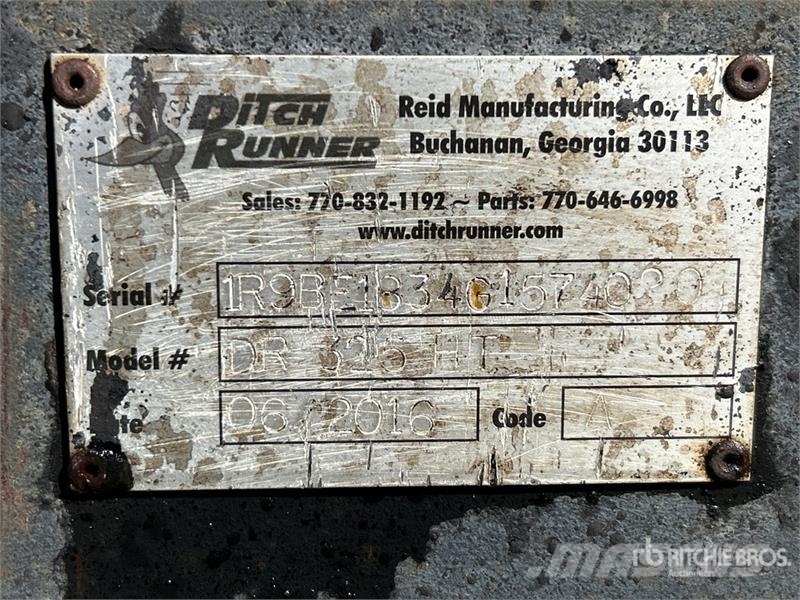 Ditch Runner DR-325 HT Towable Asphalt 325 Gallon Asfaldimasinate lisatarvikud