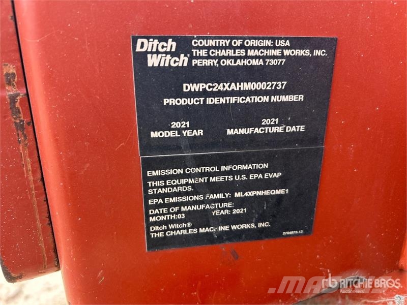 Ditch Witch C24X Εκσκαφέας χανδάκων