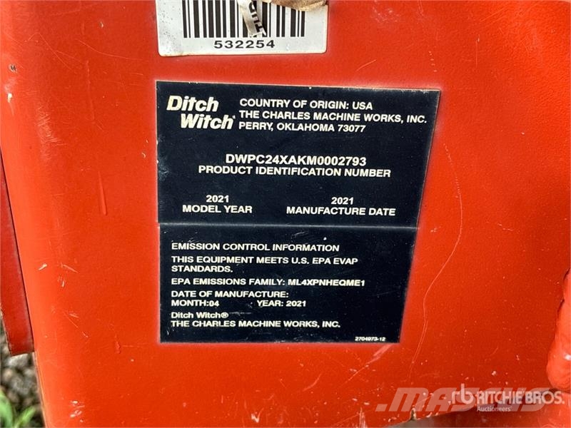 Ditch Witch C24X Εκσκαφέας χανδάκων