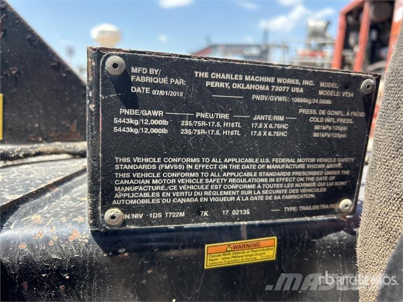 Ditch Witch HX30 T/A Vacuum Excavation Unit Εξαρτήματα και ανταλλακτικά εξοπλισμού γεωτρήσεων