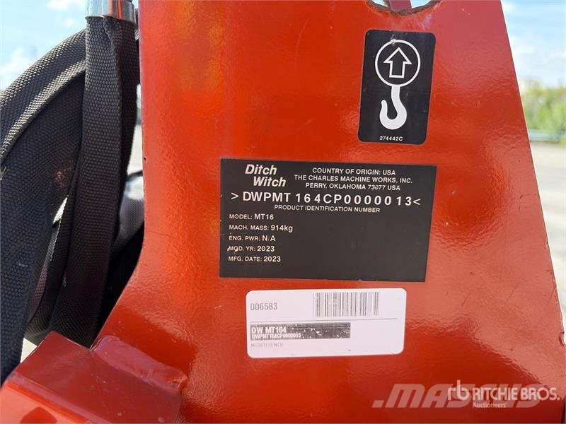 Ditch Witch MT164 Skid Steer Trencher Kanal kazma makinasi