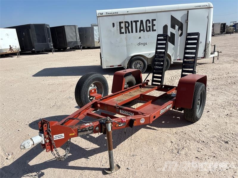 Ditch Witch S3C 6 ft S/A Trencher Trailer Pranchas / Carrega-tudo