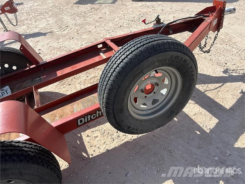 Ditch Witch S3C 6 ft S/A Trencher Trailer Pranchas / Carrega-tudo
