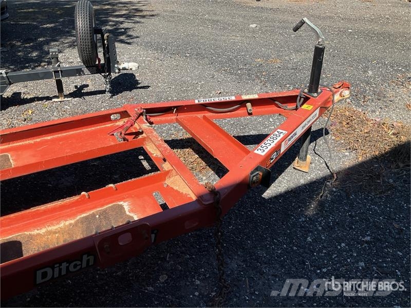 Ditch Witch S3C 6 ft S/A Trencher Trailer ローローダー