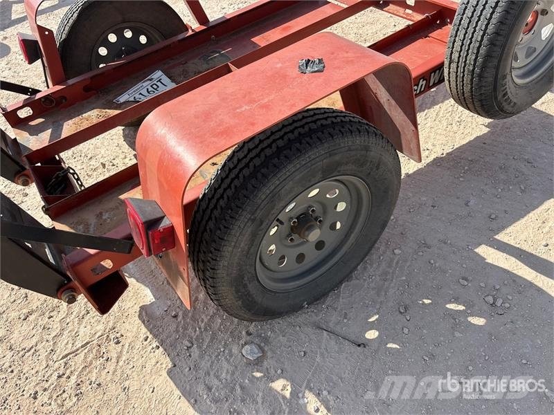 Ditch Witch S3C 6 ft S/A Trencher Trailer Pranchas / Carrega-tudo