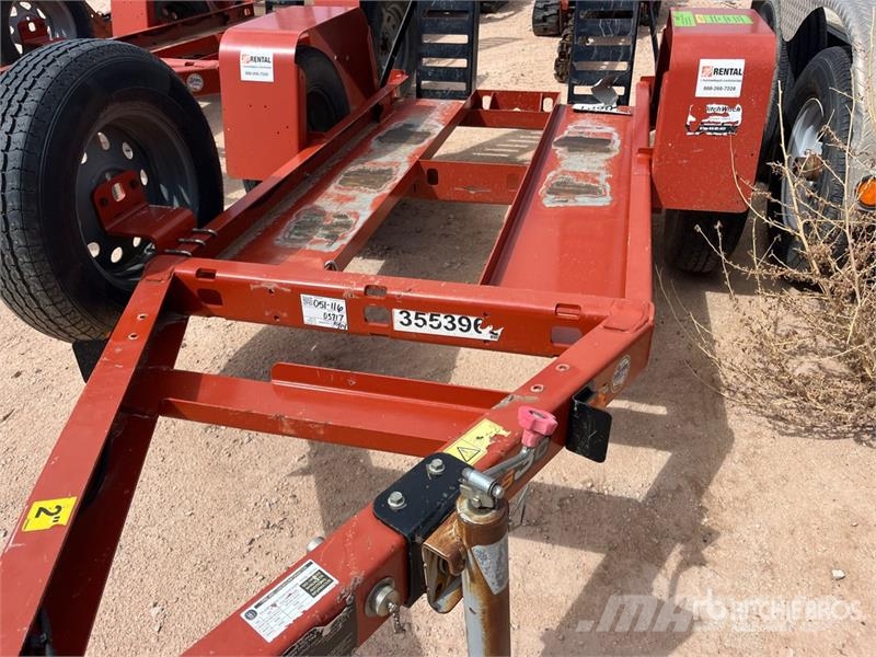 Ditch Witch S3C 70 ft S/A Trencher Trailer Низкорамные прицепы