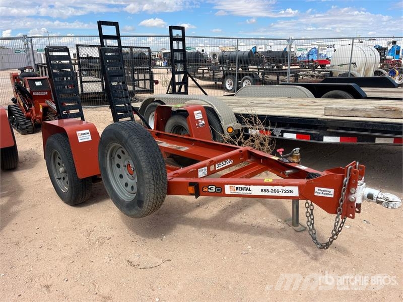 Ditch Witch S3C 70 ft S/A Trencher Trailer Низкорамные прицепы