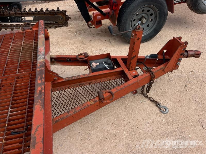 Ditch Witch S6B 13 ft S/A Equipment Trailer 차량 운반용 트레일러