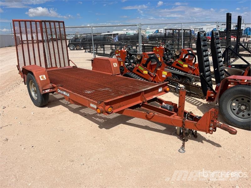 Ditch Witch S6B 13 ft S/A Equipment Trailer 차량 운반용 트레일러