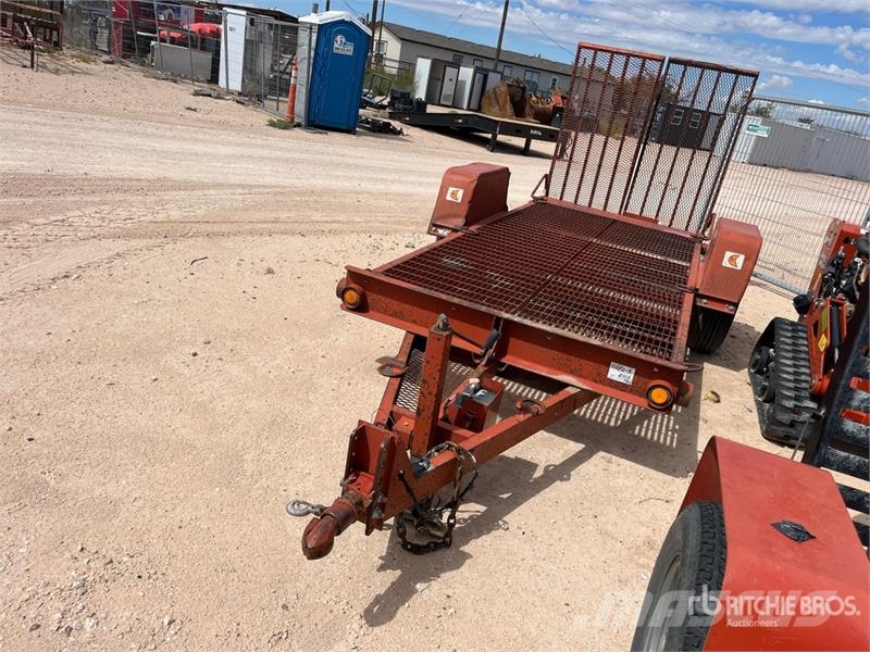 Ditch Witch S6B 13 ft S/A Equipment Trailer 차량 운반용 트레일러