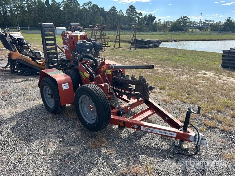 Ditch Witch Walk Behind Trencher w/2020 Ditch Witch Trailer Rovokopači freze za kanale Trenčeri