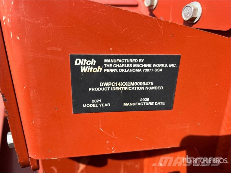 Ditch Witch Walk Behind Trencher w/2020 Ditch Witch Trailer Rovokopači freze za kanale Trenčeri