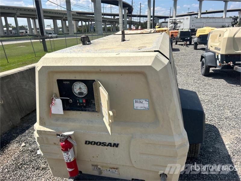 Doosan 185WDO-T4F 185 cfm Mobile Air Compressor (Inoperab Kompressoren