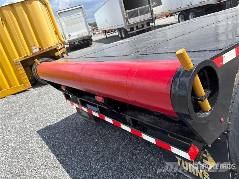 Doosan 402DCB1CHFFBT 40 ft Tri/A Step Deck Oilfield Trail Équipement de traitement