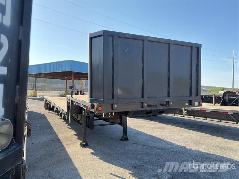 Doosan 50 ft T/A Step Deck Trailer لوادر منخفضة