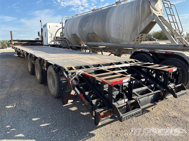Doosan 532DCZIDCEFQD 53 ft Tri/A Step Deck Trailer 低架裝載車