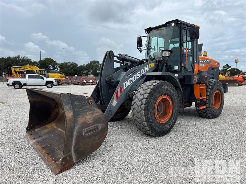 Doosan DL220-7 Wheel Loader Gumikerekes homlokrakodók