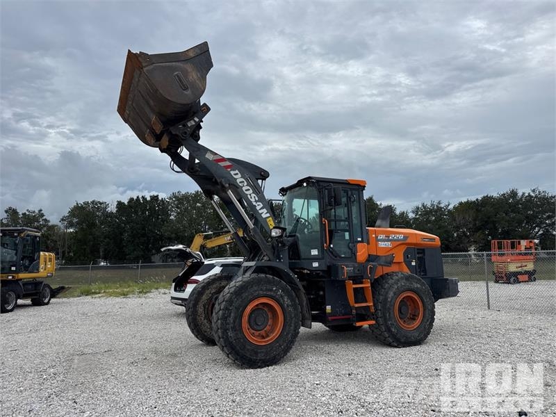 Doosan DL220-7 Wheel Loader Gumikerekes homlokrakodók