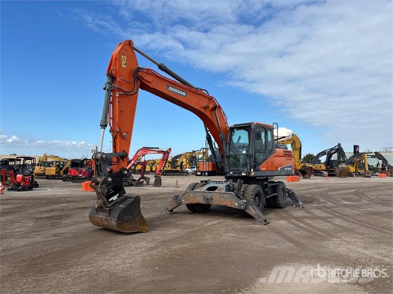 Doosan DX190W-5 Wheel Excavator حفارات بعجل