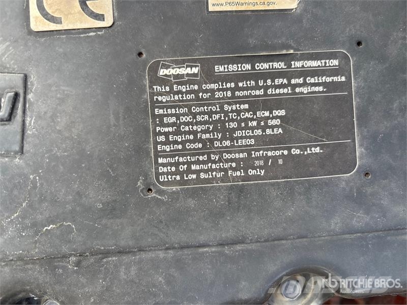 Doosan DX190W-5 Wheel Excavator حفارات بعجل