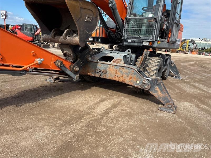 Doosan DX190W-5 Wheel Excavator حفارات بعجل