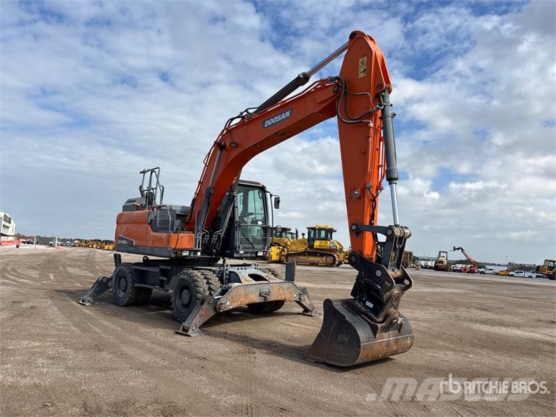 Doosan DX190W-5 Wheel Excavator حفارات بعجل