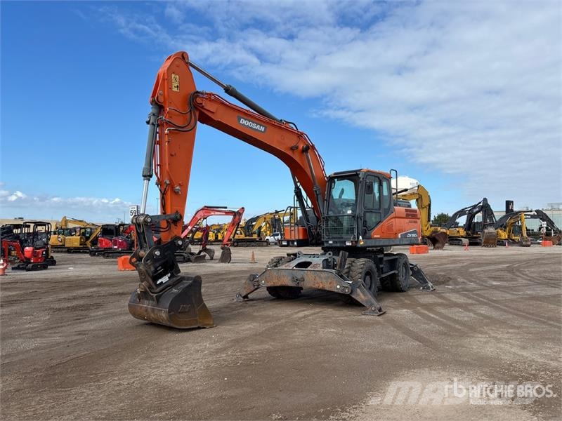 Doosan DX190W-5 Wheel Excavator حفارات بعجل
