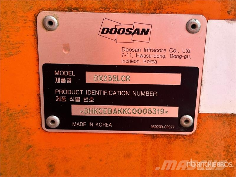 Doosan DX235LCR Foundation Drill Schwere Bohrgeräte