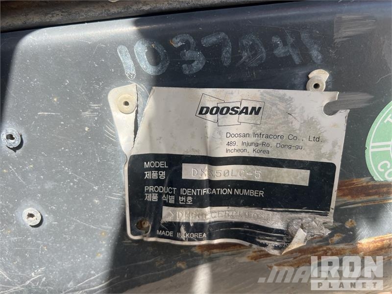 Doosan DX350LC-5 Lánctalpas kotrók