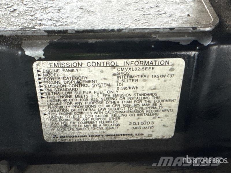 Doosan G25WMI2AT4I Mobile Generator Set (Inoperable) Geradores a diesel
