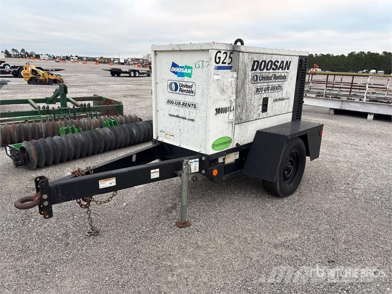 Doosan G25WMI2AT4I Mobile Generator Set (Inoperable) Geradores a diesel