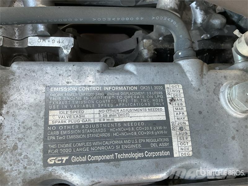 Doosan GC25S-9 4600 lb Cushion Tire Forklift Gaffeltrucker - Annet