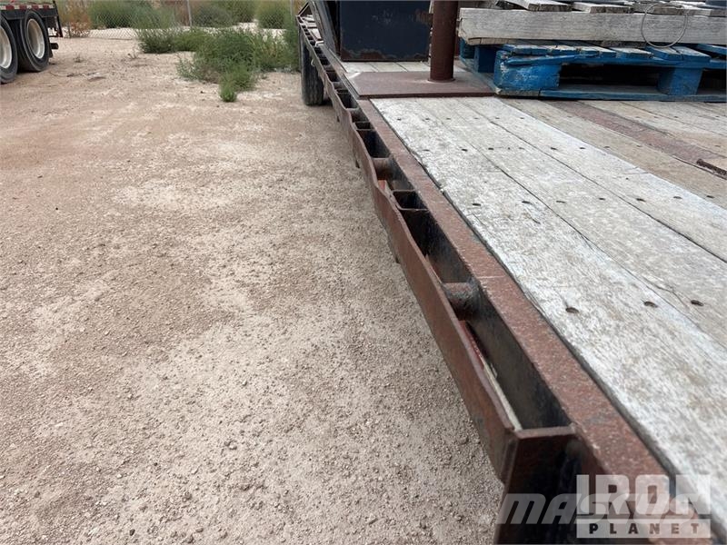 Doosan Specialized Trailer T/A Lowboy Trailer Низкорамные прицепы