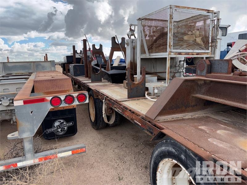 Doosan Specialized Trailer T/A Lowboy Trailer Низкорамные прицепы