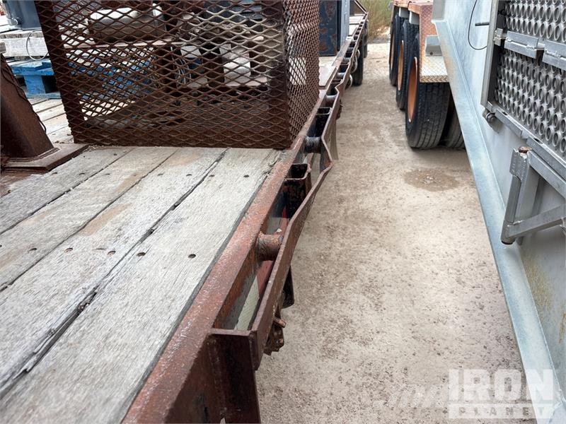 Doosan Specialized Trailer T/A Lowboy Trailer Низкорамные прицепы