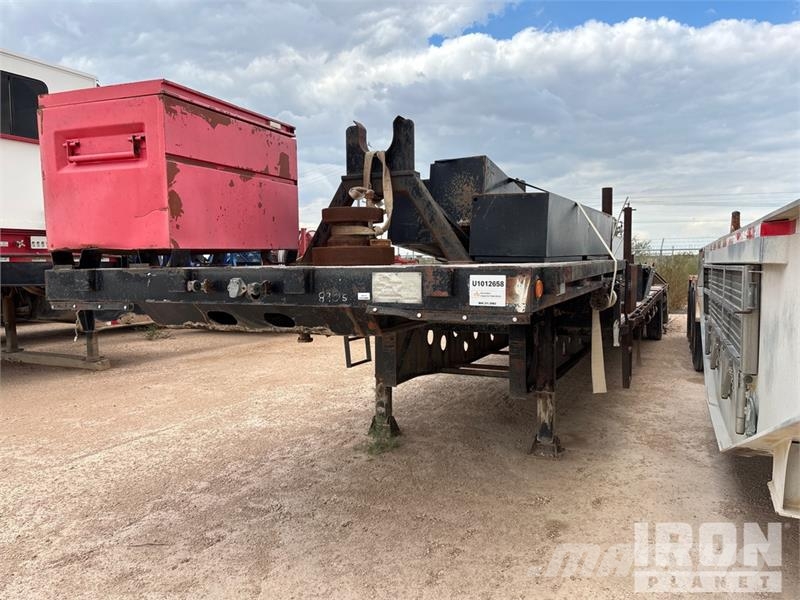 Doosan Specialized Trailer T/A Lowboy Trailer Низкорамные прицепы