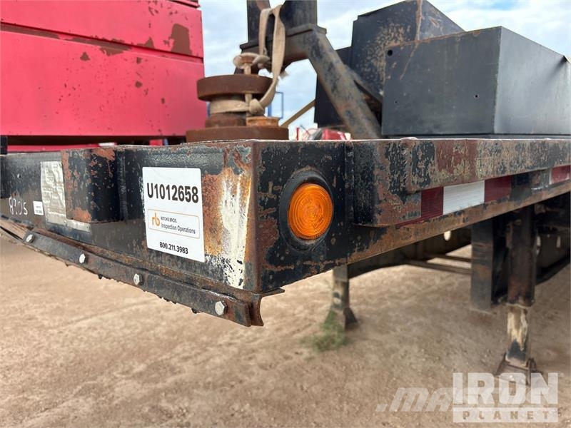 Doosan Specialized Trailer T/A Lowboy Trailer Низкорамные прицепы