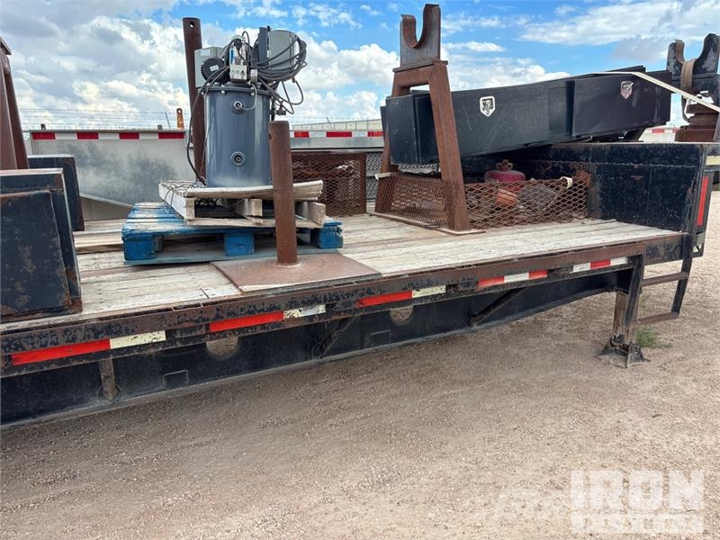 Doosan Specialized Trailer T/A Lowboy Trailer Низкорамные прицепы