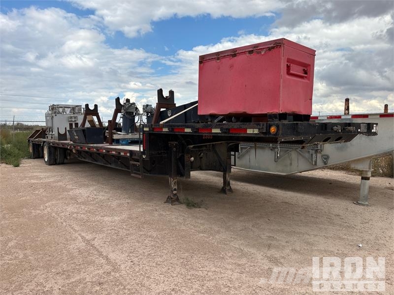 Doosan Specialized Trailer T/A Lowboy Trailer Низкорамные прицепы